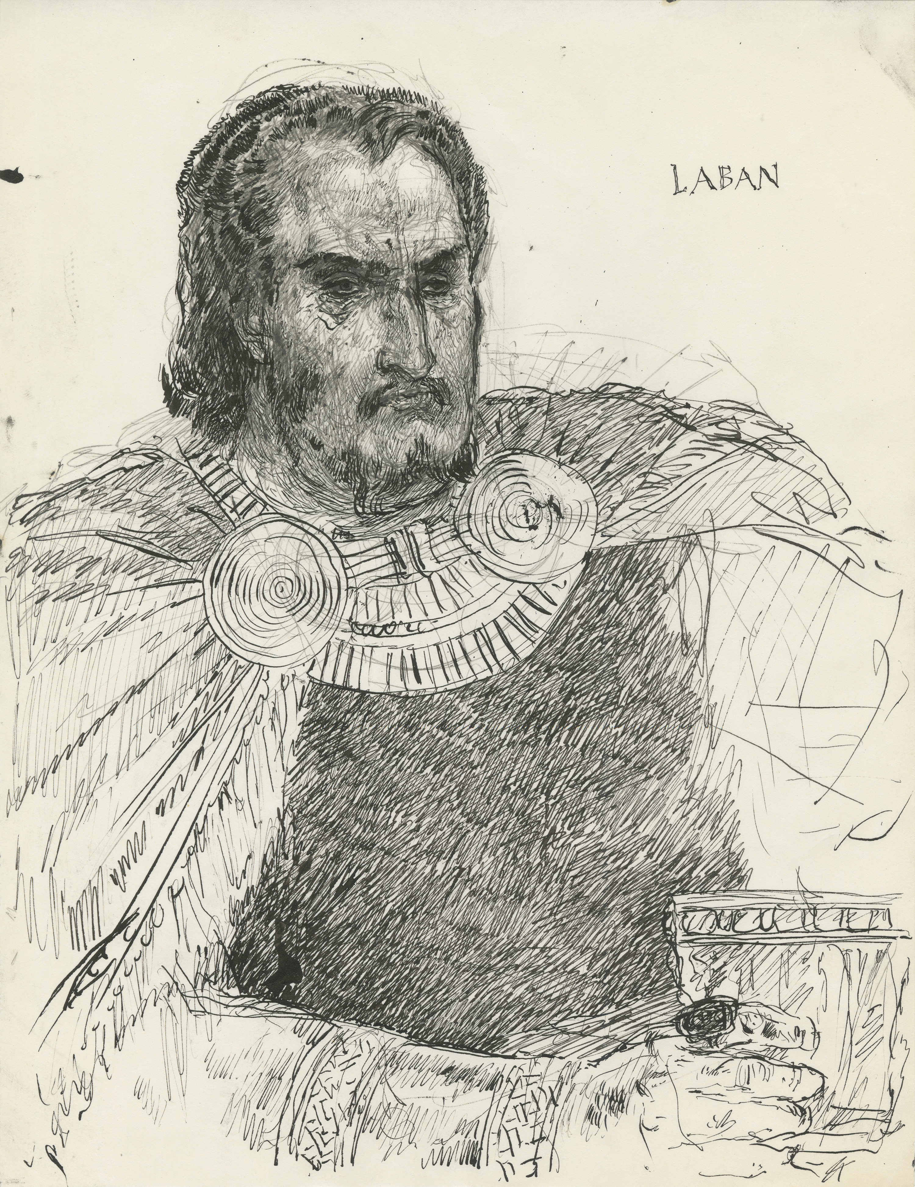 Sketch of “Laban”