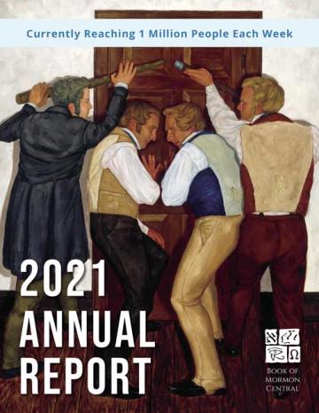 Cover of BMC Annual Report 2021. Cover of BMC Annual Report 2021.