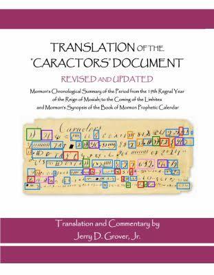 Translation of the “Caractors” Document Translation of the “Caractors” Document