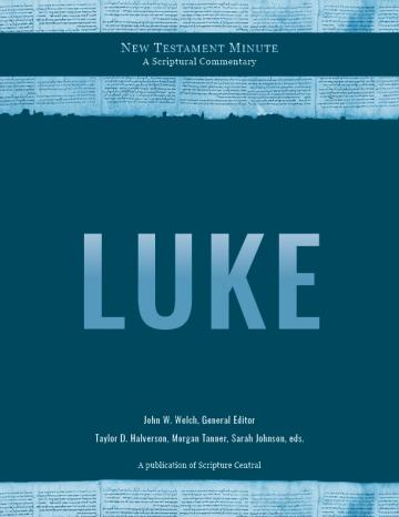 Cover of New Testament Minute: Luke by S. Kent Brown.