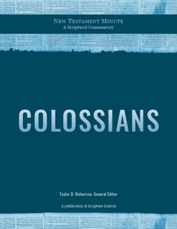 Cover of New Testament Minute: Colossians by S. Kent Brown Cover of New Testament Minute: Colossians by S. Kent Brown