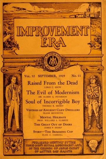 Improvement Era 32, no. 11 (September 1929) | Book of Mormon Central