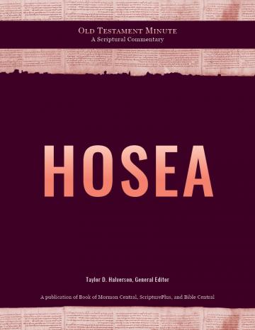 Cover of Old Testament Minute: Hosea by Wally Breitenstein.
