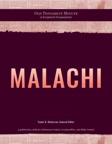 Cover of Old Testament Minute: Malachi by Noe Correa. Cover of Old Testament Minute: Malachi by Noe Correa.
