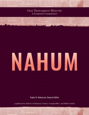 Cover of Old Testament Minute: Nahum by Wally Breitenstein. Cover of Old Testament Minute: Nahum by Wally Breitenstein.