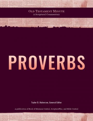 Cover of Old Testament Minute: Proverbs by Ryan Davis. Cover of Old Testament Minute: Proverbs by Ryan Davis.