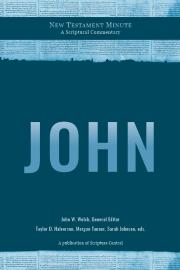 Cover of New Testament Minute: John by Jackson Abhau.