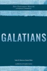 Cover of New Testament Minute: Galatians by Brent Schmidt