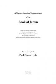 A Comprehensive Commentary of the Book of Jarom