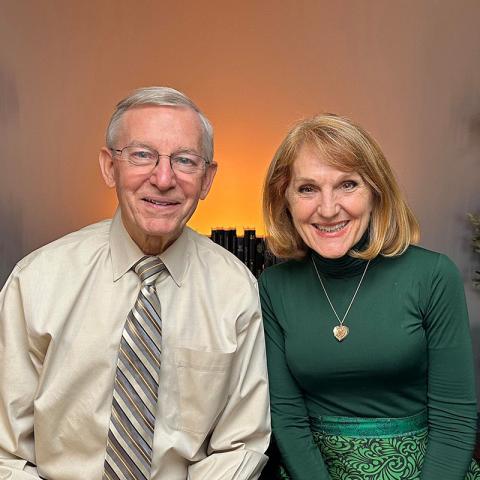 Lynne Hilton Wilson and John W. Welch in their Book of Mormon podcast