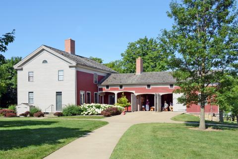 Alternate view of the Johnson home. Taken in 2017.